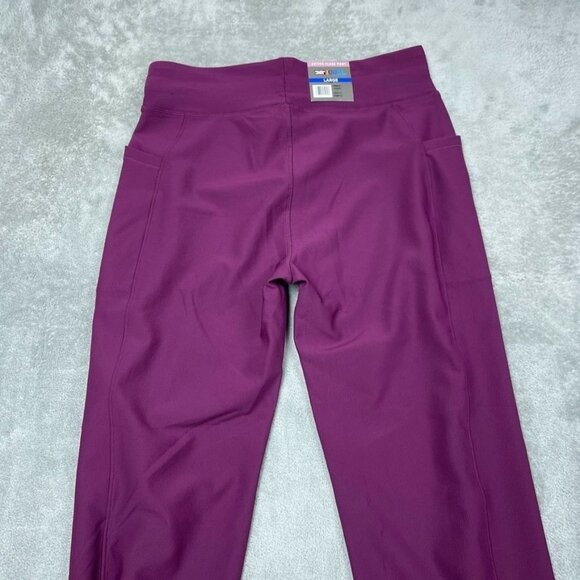 32 Degrees Cool Active Flare Pant Large Purple Lightweight Stretchy d0423 - Picture 5 of 6